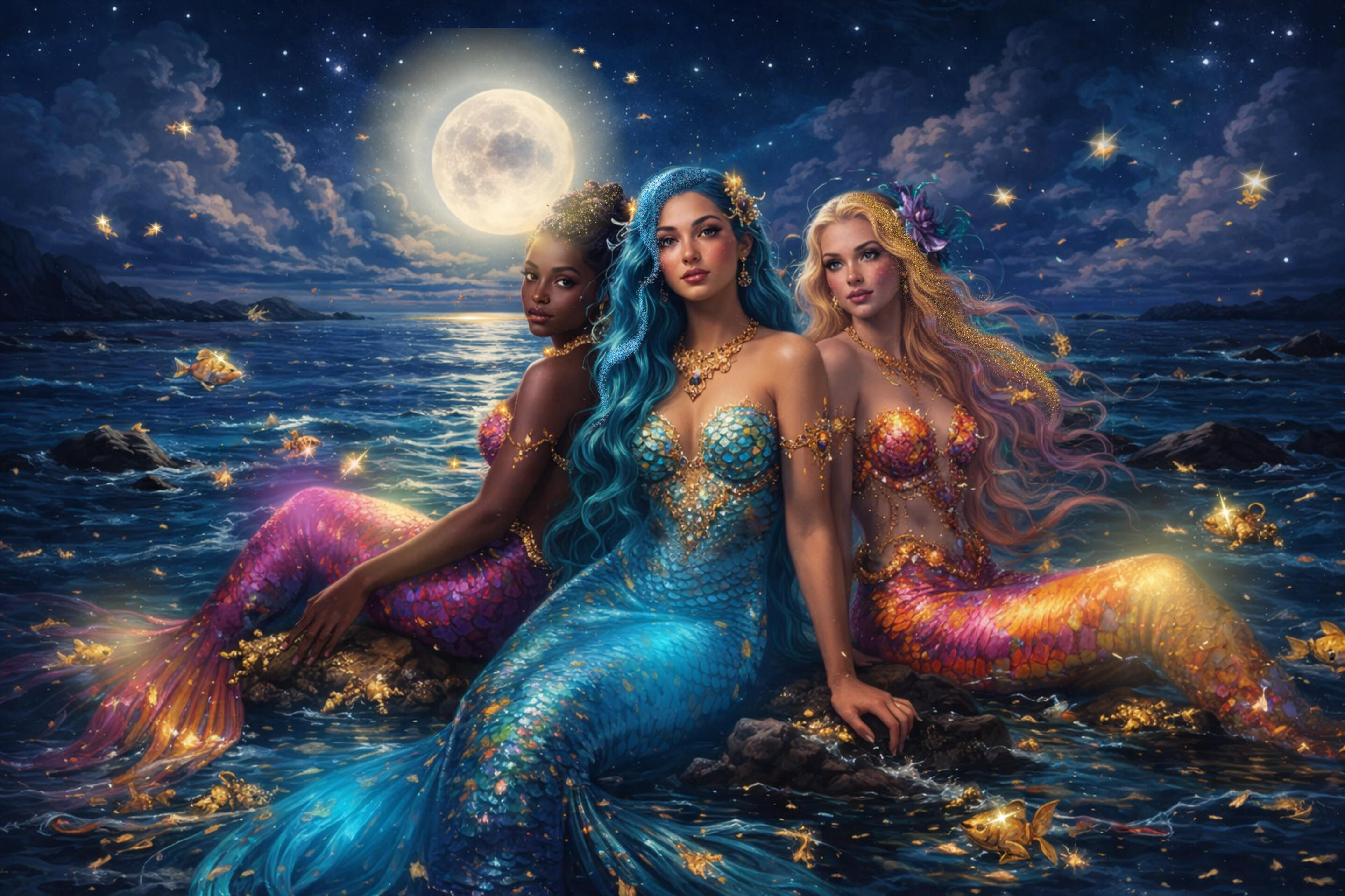 Midnight Mermaids